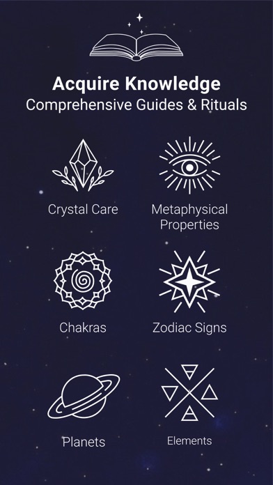 Crystalyze: Crystals & Stones Screenshot