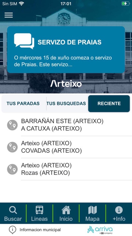 Arriva - Arteixo