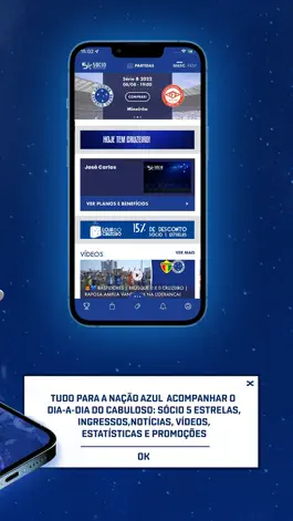 Game screenshot Cruzeiro: Nação Azul apk