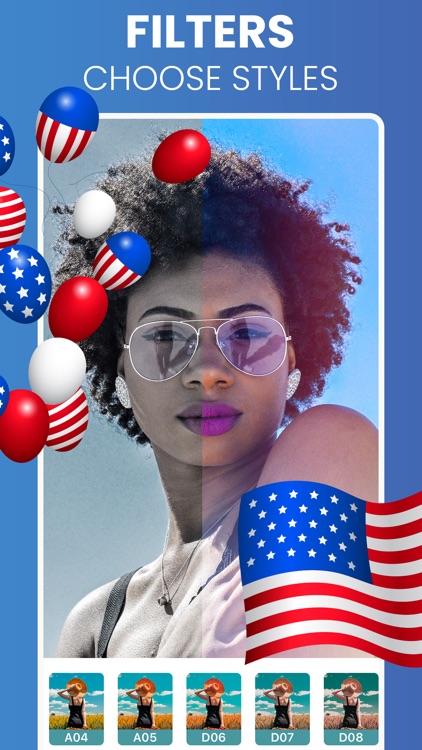 4th July Photo Editor