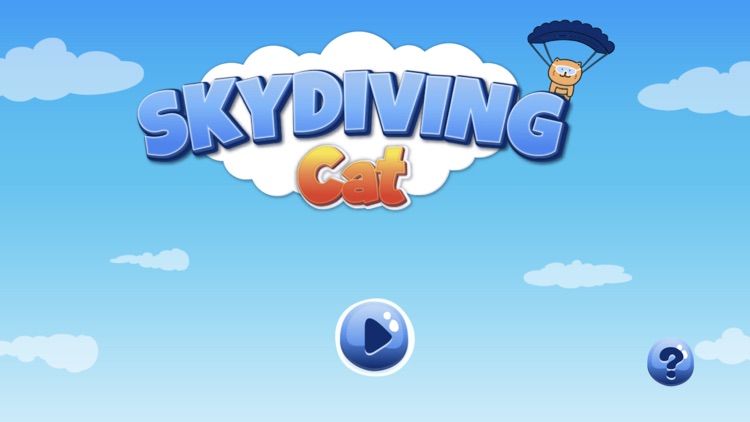 Skydiving Cat