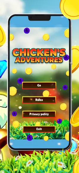 Game screenshot Chicken's adventures apk