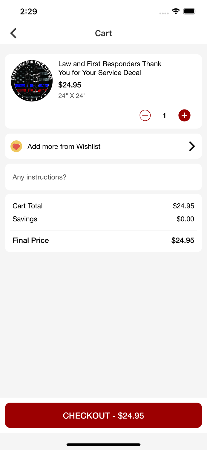 American Patriots Decals