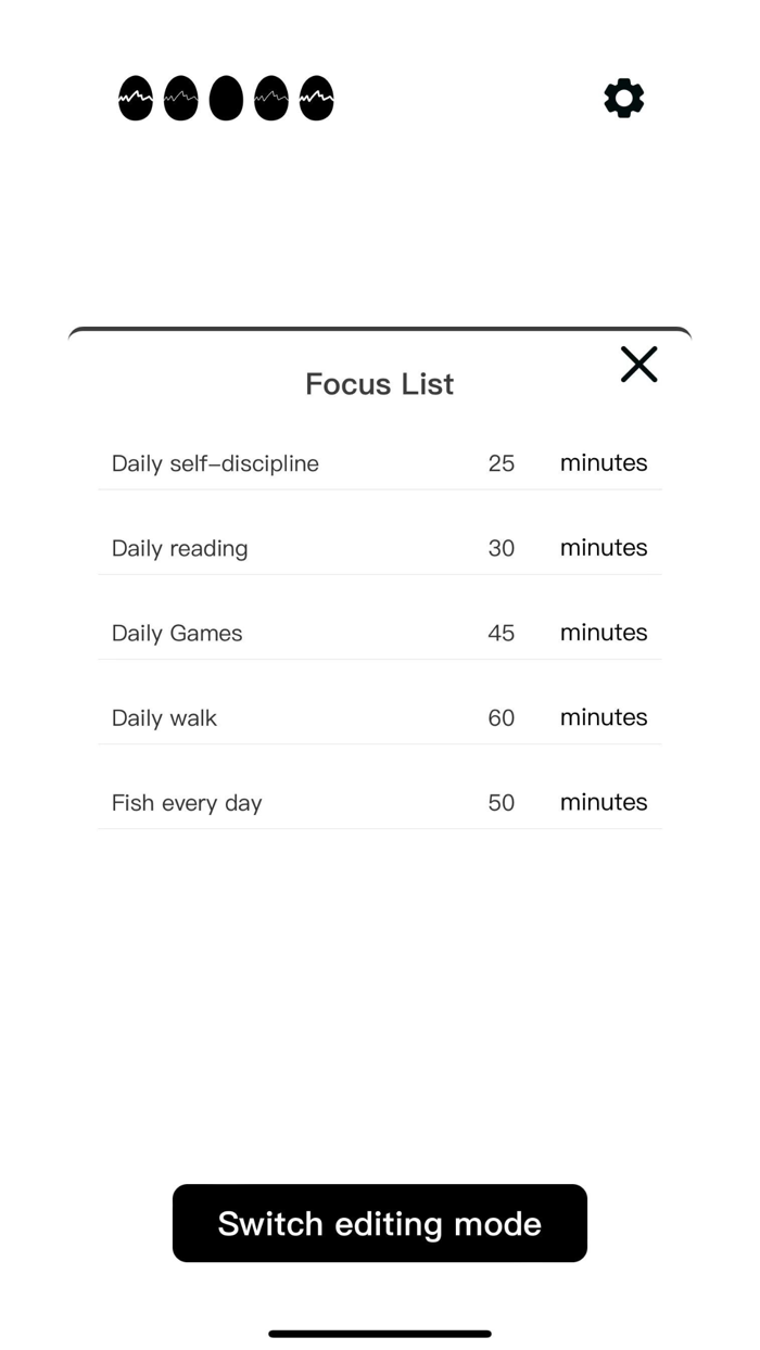 Egg Focus - Pomodoro Technique
