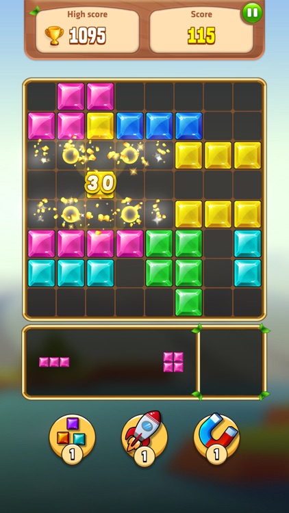 Block Puzzle of Glow Style screenshot-3