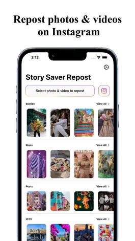 Game screenshot Story Saver Repost mod apk