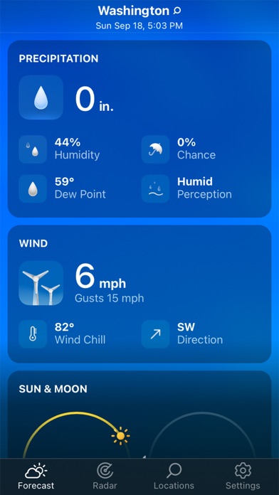 Weather Live° - Local Forecast Screenshot