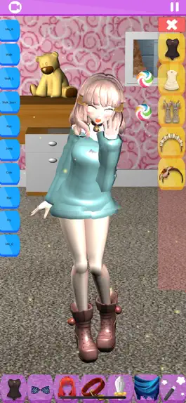 Game screenshot High School Girl - Dress Up 3D hack