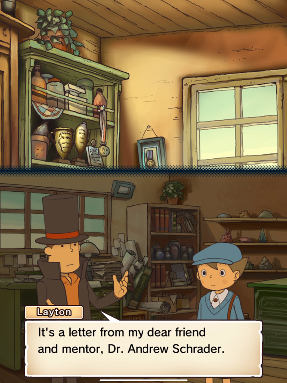 Layton: Diabolical Box in HD Screenshots