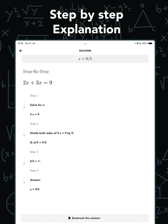 Photo Math Solver - Calculator screenshot 3