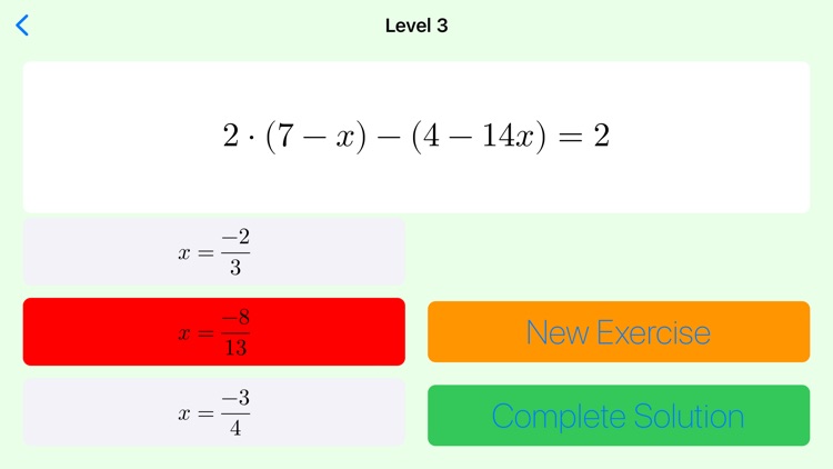 Linear Equations Tutor screenshot-3