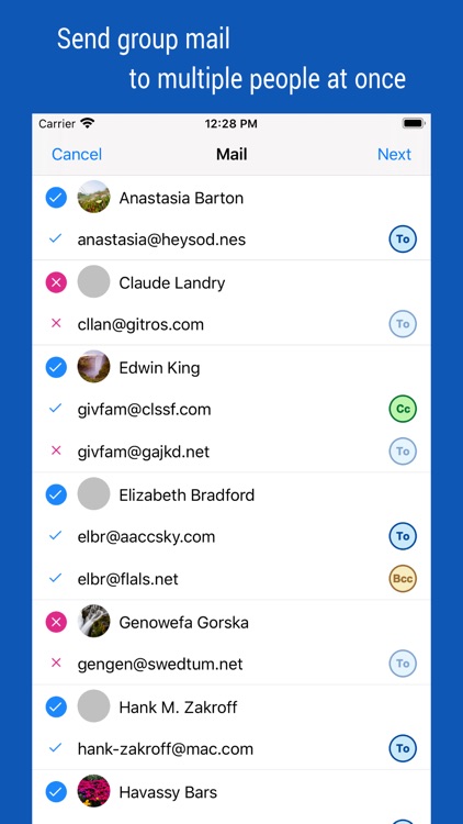 iContacts+: Group Contacts screenshot-5