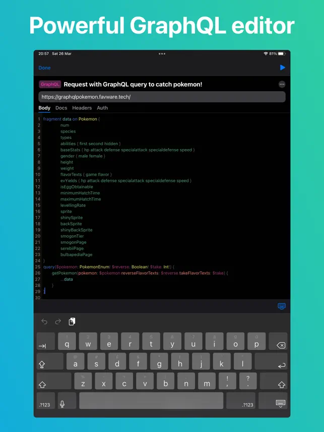 Screenshot 2 API Tester: Debug requests iphone