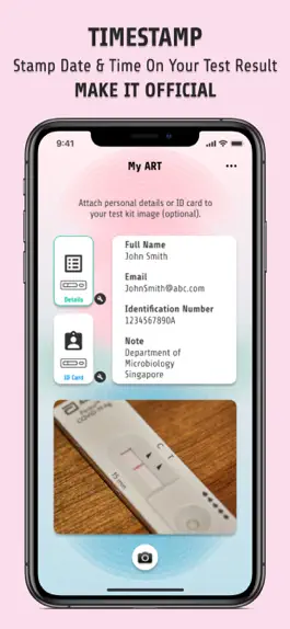 Game screenshot My ART (Antigen Rapid Test) apk