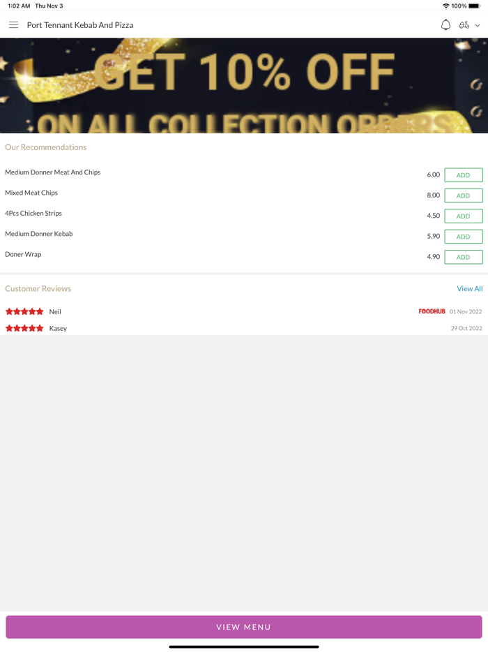 Port Tennant Kebab And Pizza