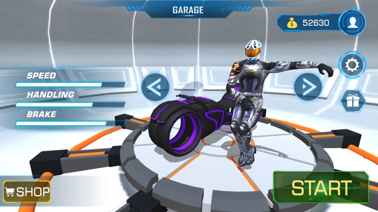 SuperHero Bike Stunt Racing Go