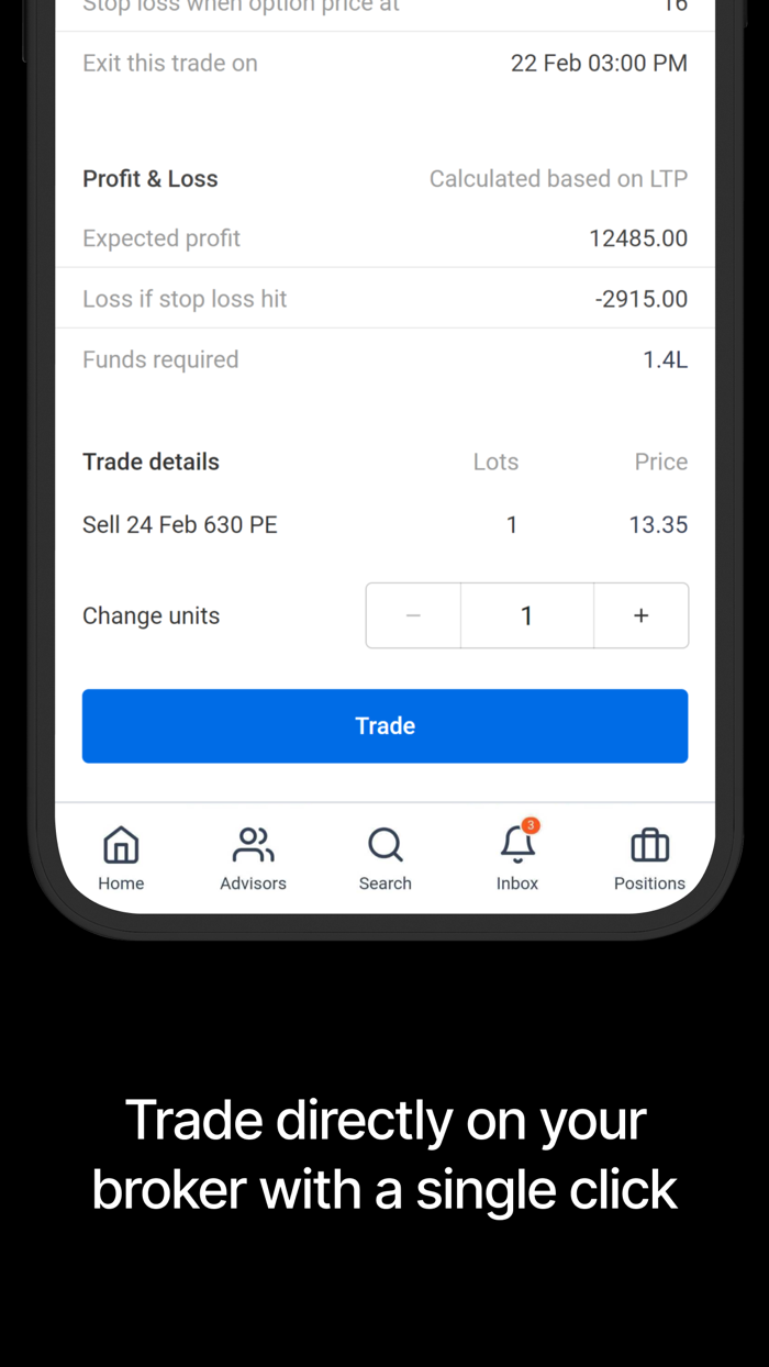 Trade Right by Sensibull
