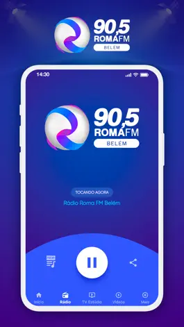 Game screenshot Rádio Roma FM - Belém apk