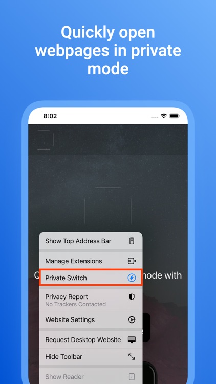Private Switch - Extension