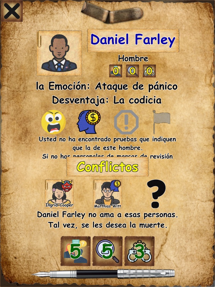 Simulador de detectives