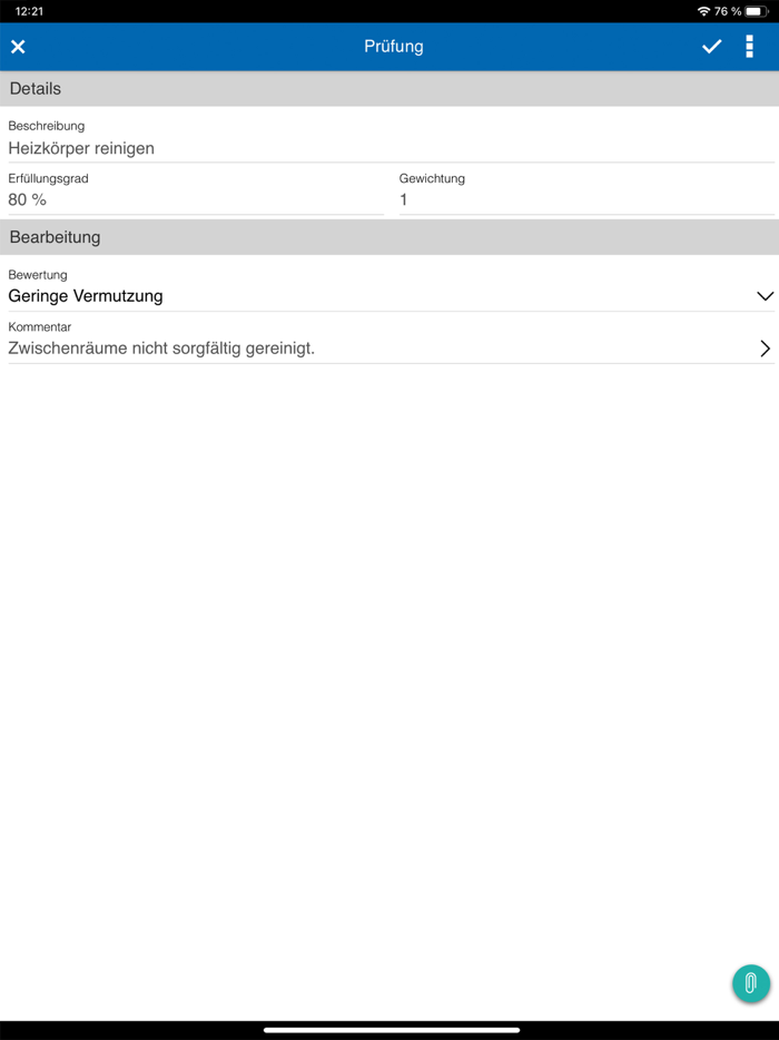 iTWO fm QualityControl