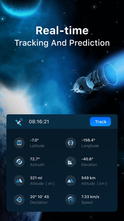 Starlink Satellite Tracker ISS