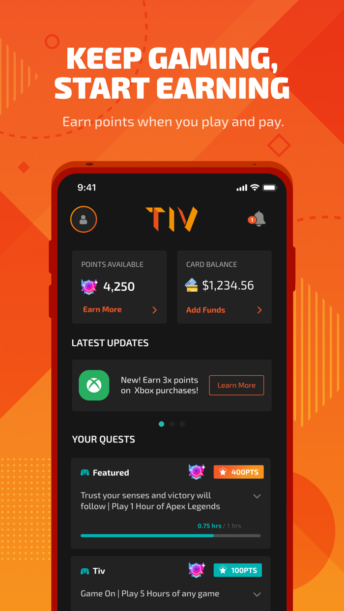 Tiv Game More, Earn More