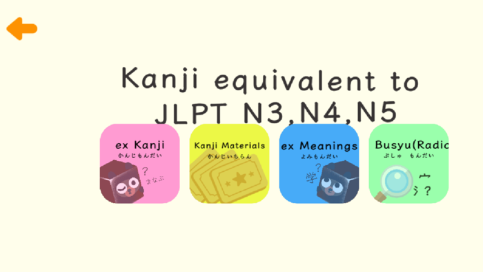 Easy Japanese Kanji-N3,N4,N5