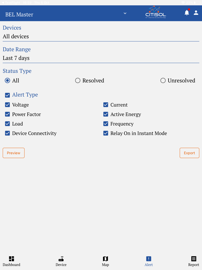 BELCitiSol Smart Lighting