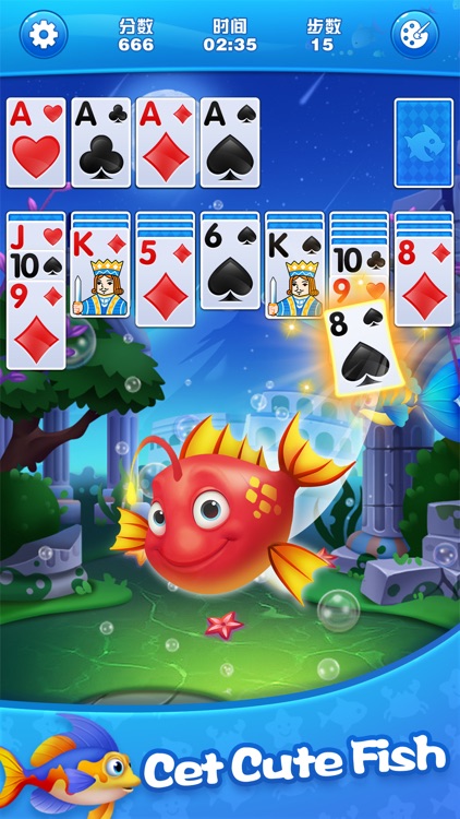 Solitaire Fish - Card Games screenshot-3