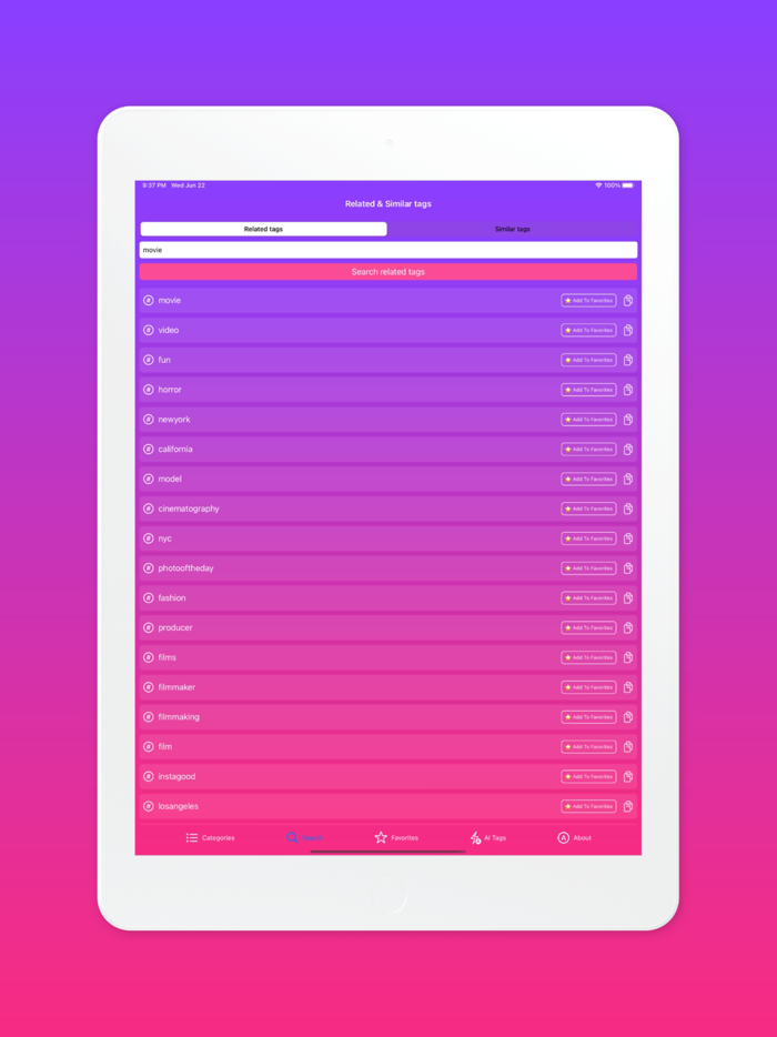 MagicTags for Instagram posts