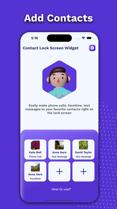 Contact Lockscreen Widget Pro