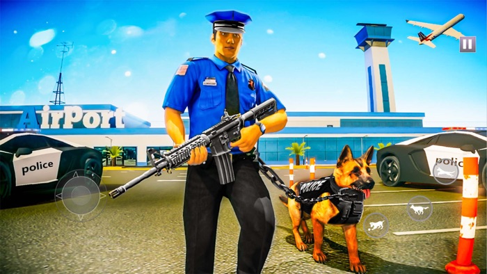 Police Dog Chase Simulator