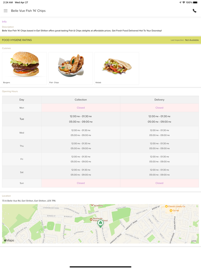 Belle Vue Fish N Chips