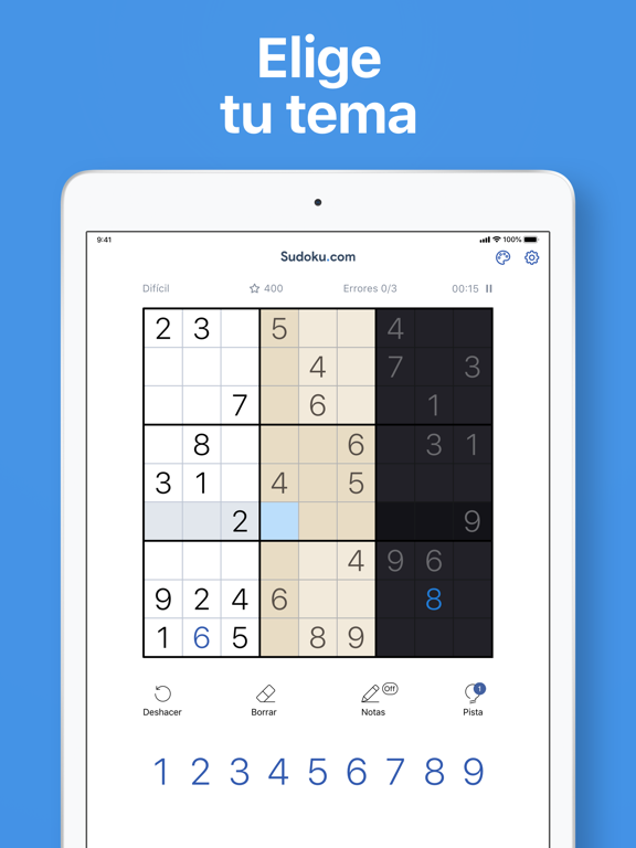 Sudoku.com - Juegos mentales iPad Capturas de pantalla