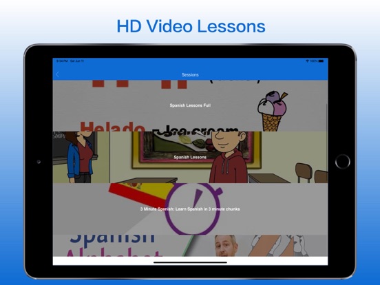 Spanish Learning-Speak Lessons screenshot 2