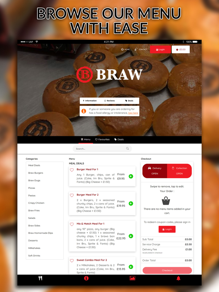 Braw Burger and Pizzas