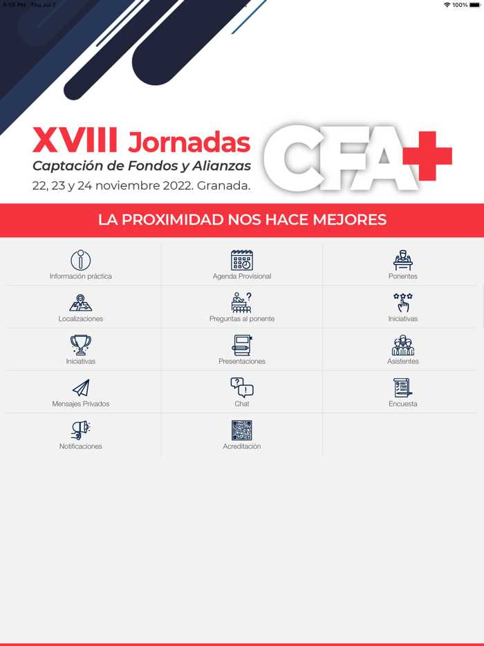 Jornadas CFA Cruz Roja