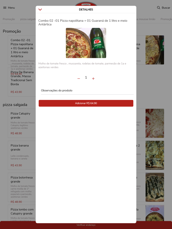 Pizzaria Venutti screenshot 2