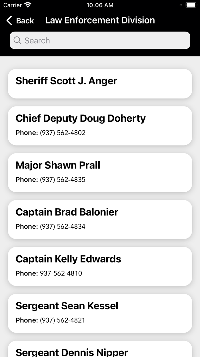 Greene County Ohio Sheriff