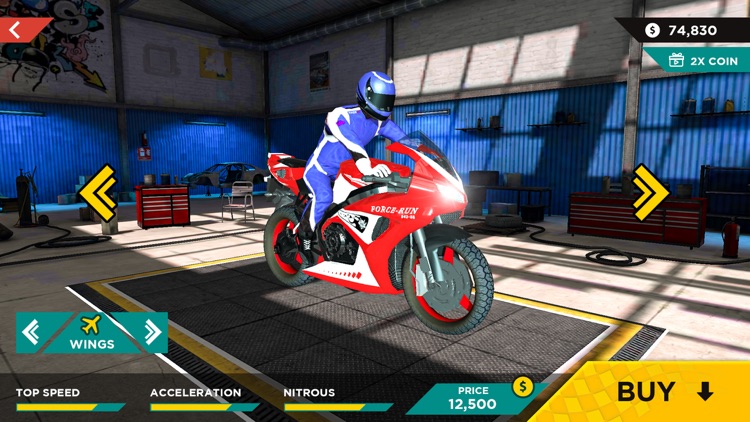 Flying Bike – Fly Motorbike 3D screenshot-5