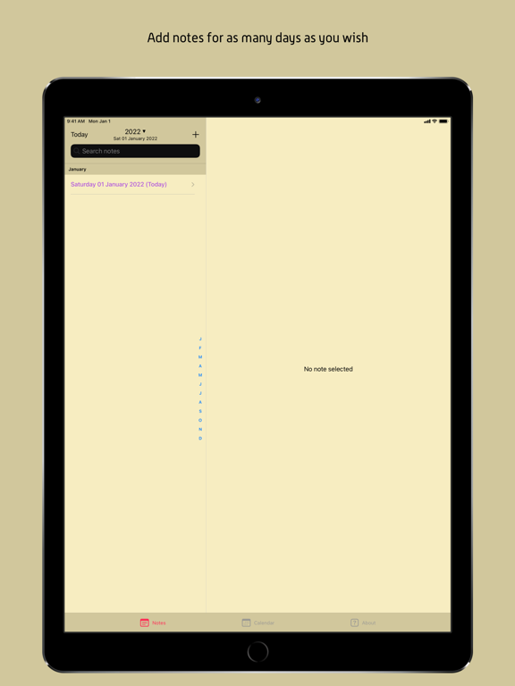 Screenshot #5 pour Daily Notes Diary
