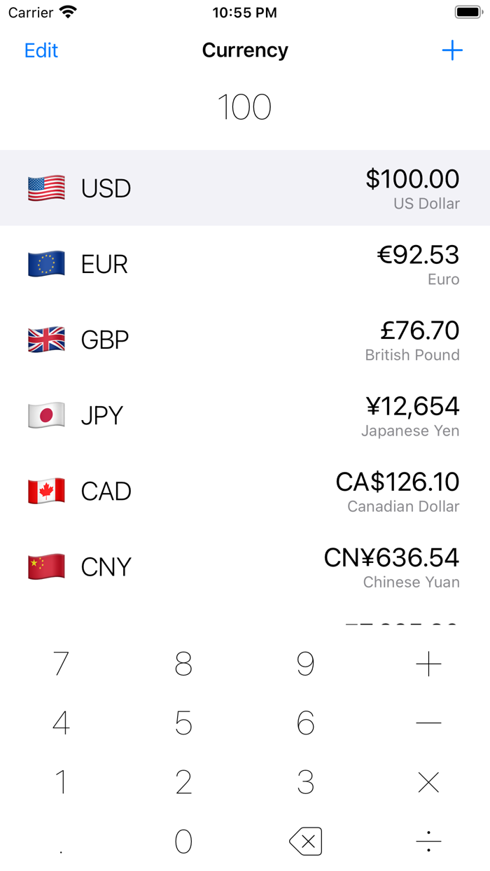 Currency Exchange Rate