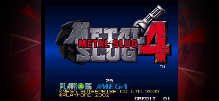 METAL SLUG 4 ACA NEOGEO