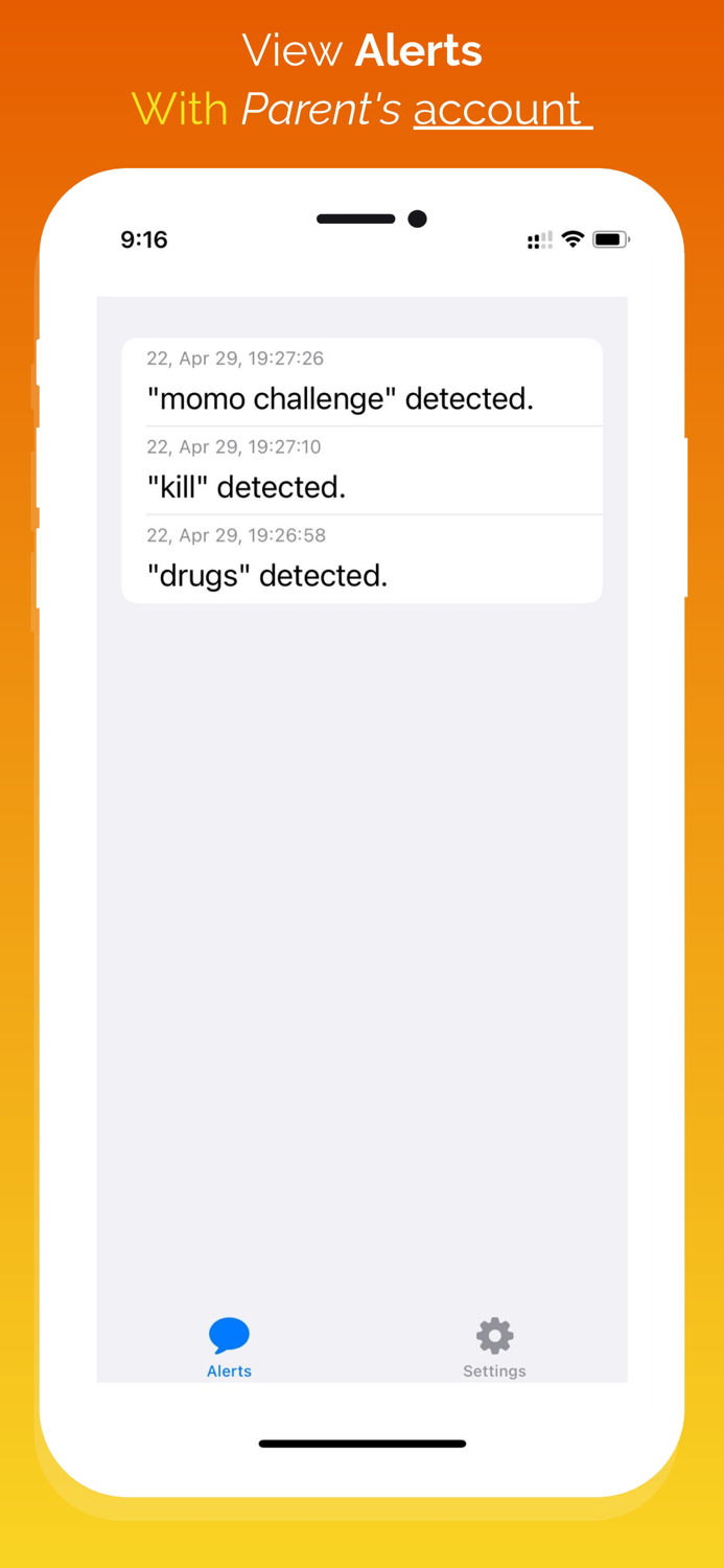 AlertBird - Parental Control