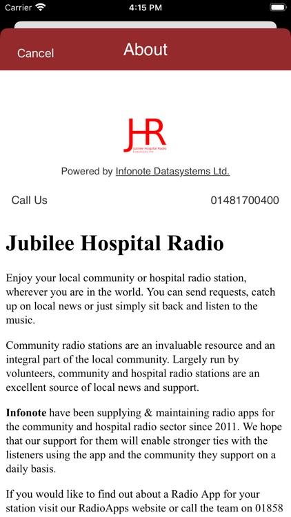 Jubilee Hospital Radio