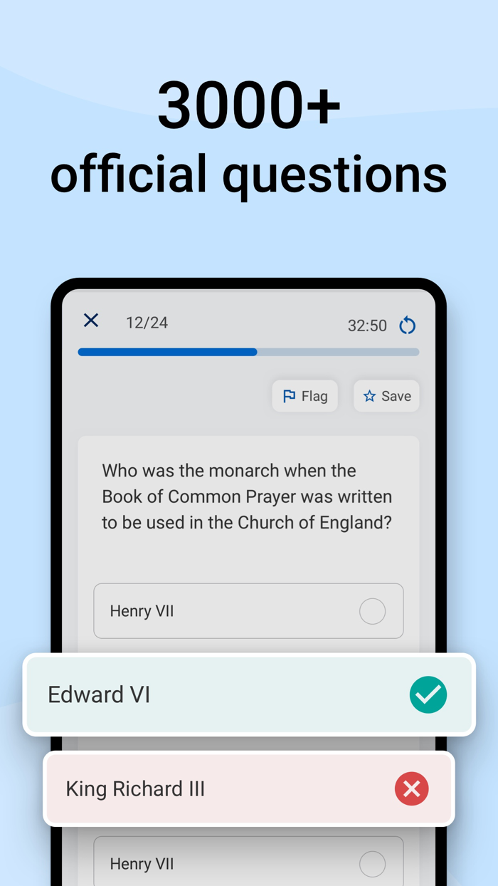 Life in the UK Test 2022