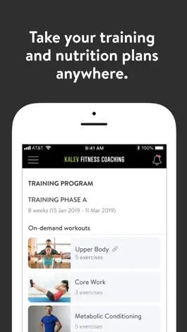 Game screenshot Kalev Fitness Coaching hack