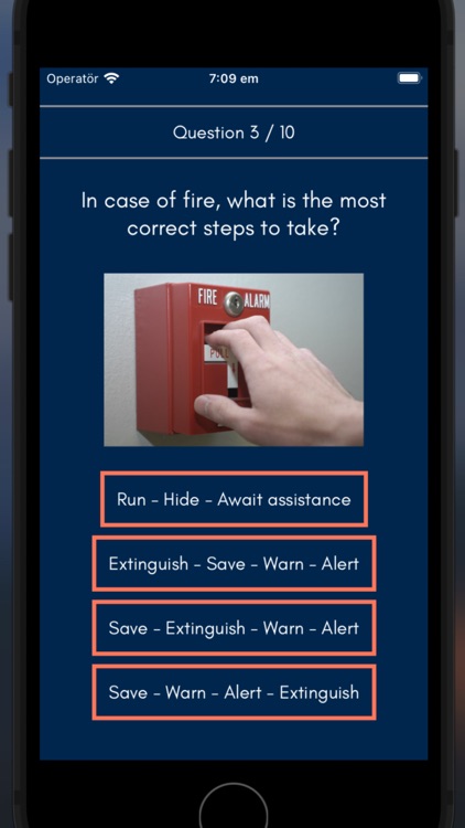 The Fire Safety Quiz