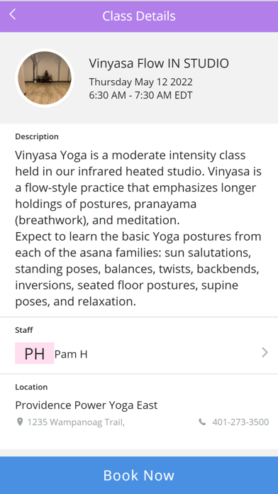 Providence Power Yoga screenshot 3